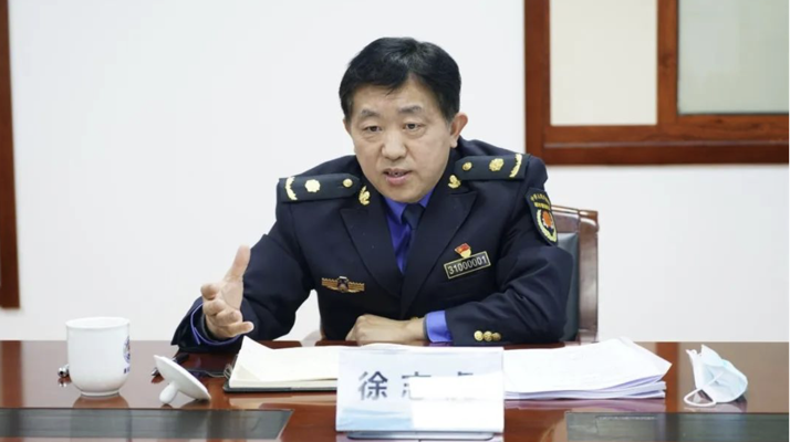 徐志虎局长督导调研浦东新区城管执法局疫情防控和年度重点工作