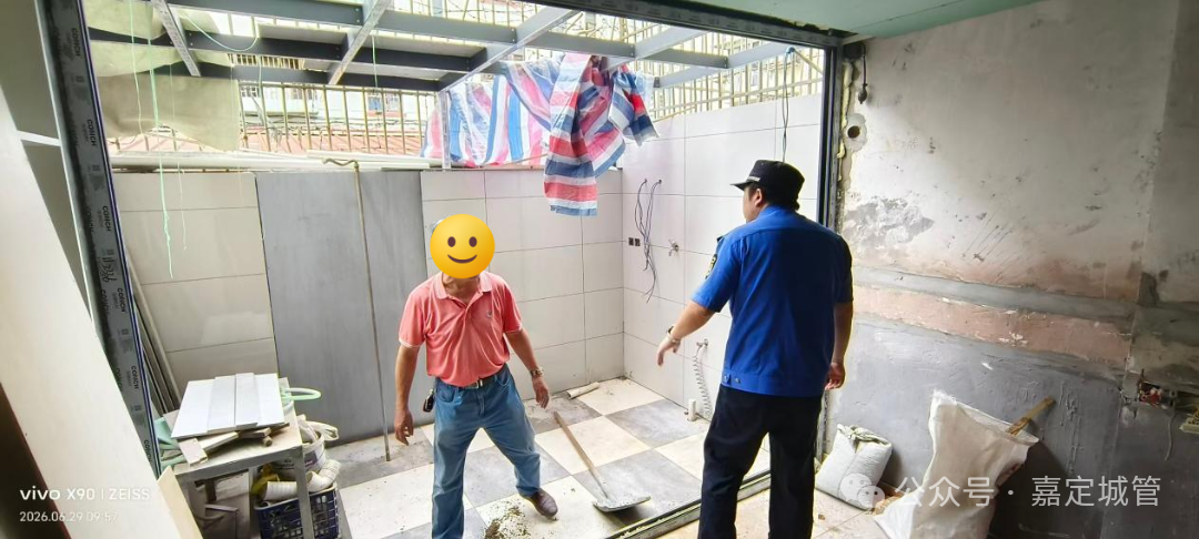 快速处置在建违建，及时叫停私搭乱建