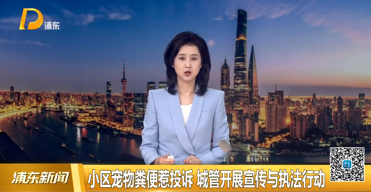 小区宠物粪便惹投诉 城管开展宣传与执法行动
